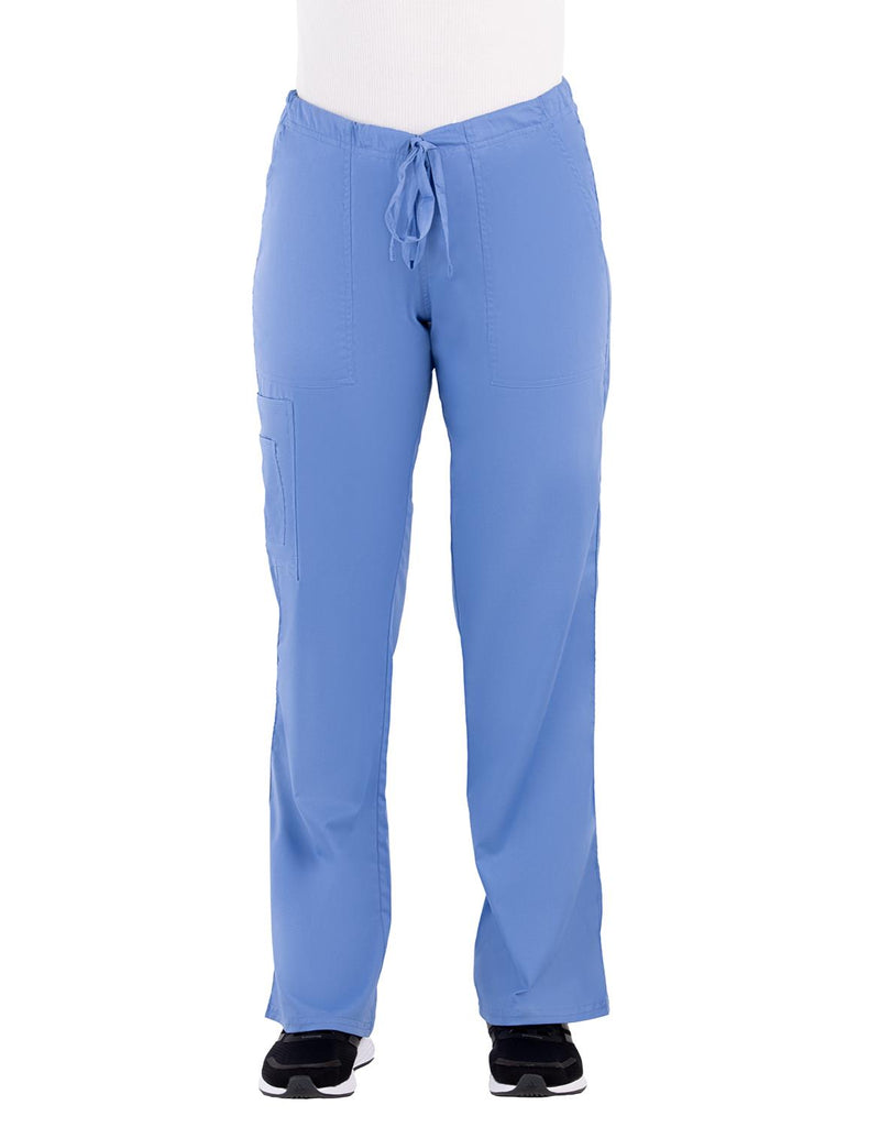 Life Threads Women's Contego Cargo Pant - Tall Ceil Blue - 1220-CBL-XXXXXL-T by scrub-supply.com