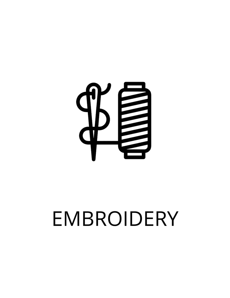 Embroidery  - SSC-EMBDY by scrub-supply.com