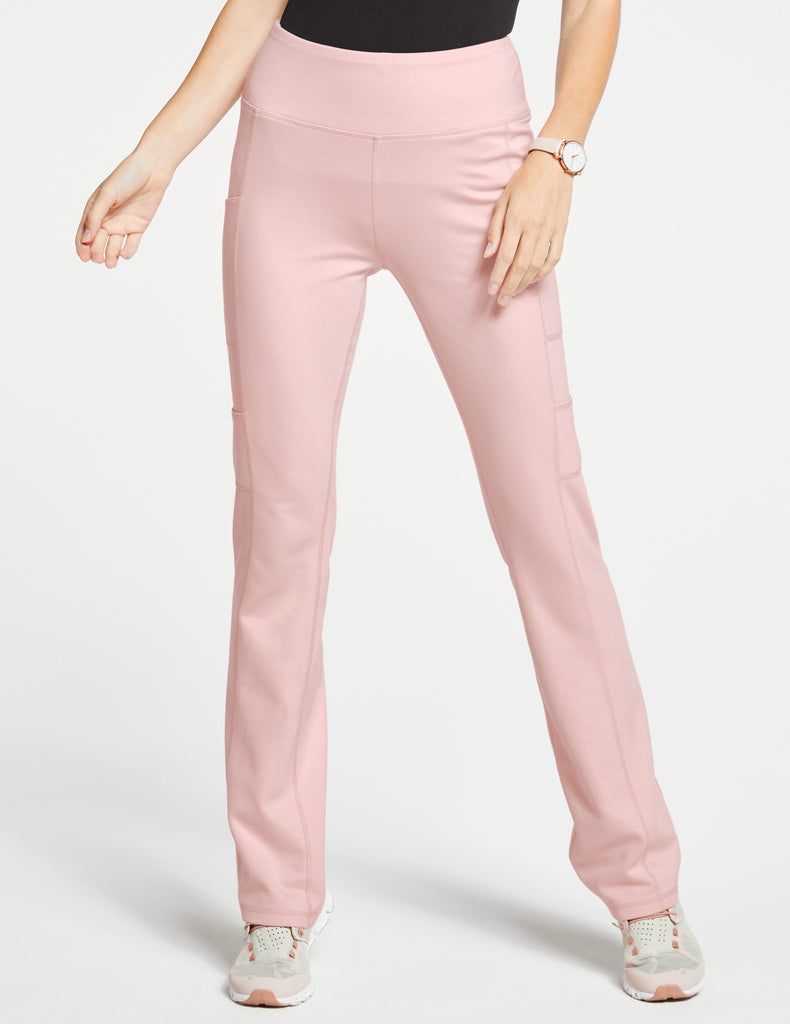 Jaanuu Women's Yoga Pant Blushing Pink - J95141-BSPT-XL by scrub-supply.com