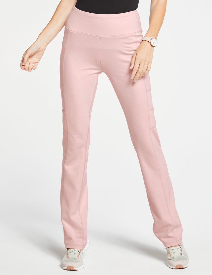 Jaanuu Women's Yoga Pant - Petite Blushing Pink - J95141P-BSPT-XL by scrub-supply.com