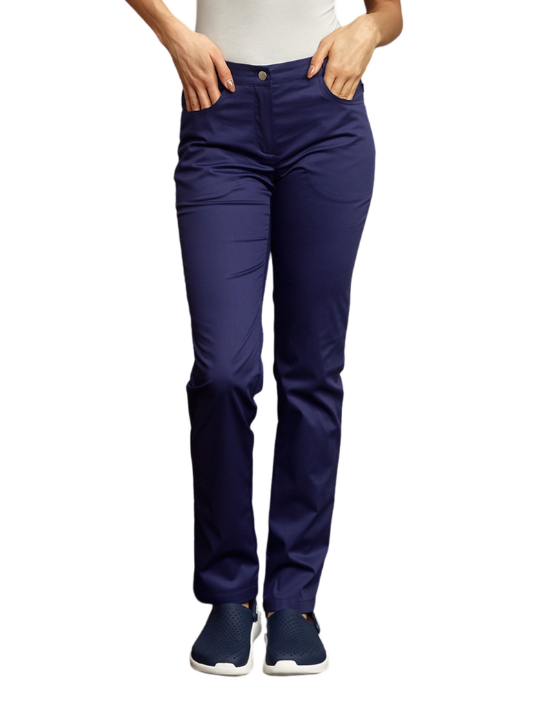 Treat in Style Classic Medical Trousers Blue - LK3038-0200-0-50 by scrub-supply.com