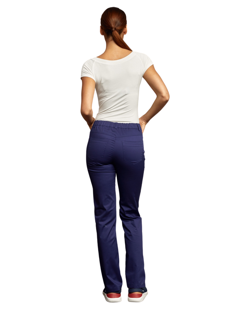 Treat in Style Classic Medical Trousers White -  by scrub-supply.com