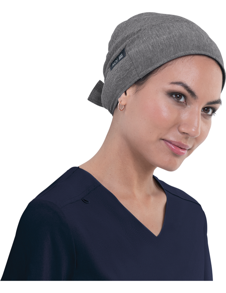 Koi Surgical Hats Heather Grey - A161-122-OS by scrub-supply.com