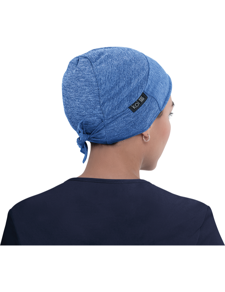 Koi Surgical Hats Black -  by scrub-supply.com