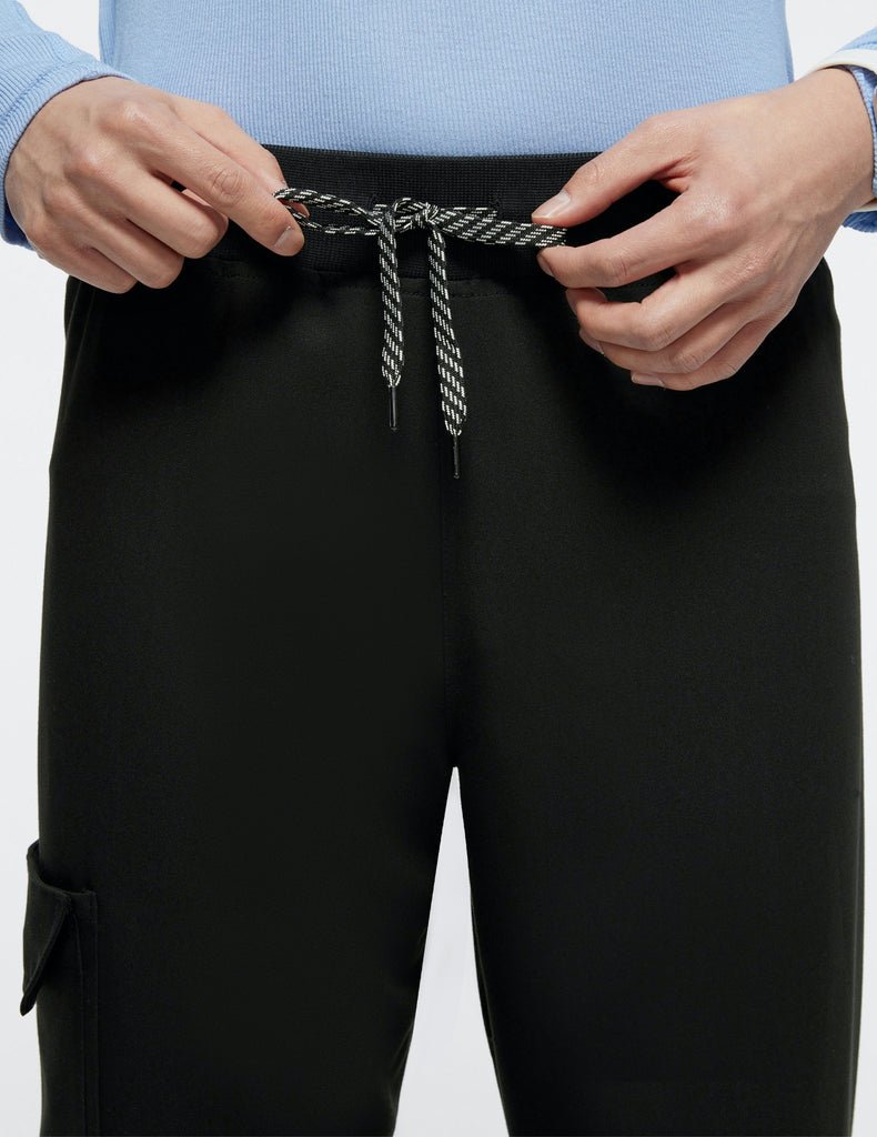 Jaanuu Men's 4-Pocket Essential Pant - Tall Black -  by scrub-supply.com