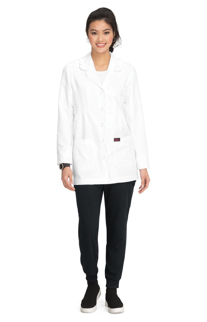 Koi Juniper Lab Coat White -  by scrub-supply.com
