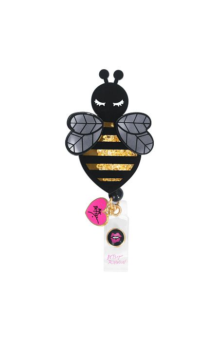 Koi Betsey Retractable Badges Bumble Bee - BA156-BUB-OS by scrub-supply.com