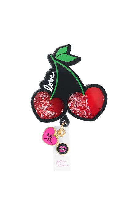 Koi Betsey Retractable Badges Cherry - BA156-CHR-OS by scrub-supply.com