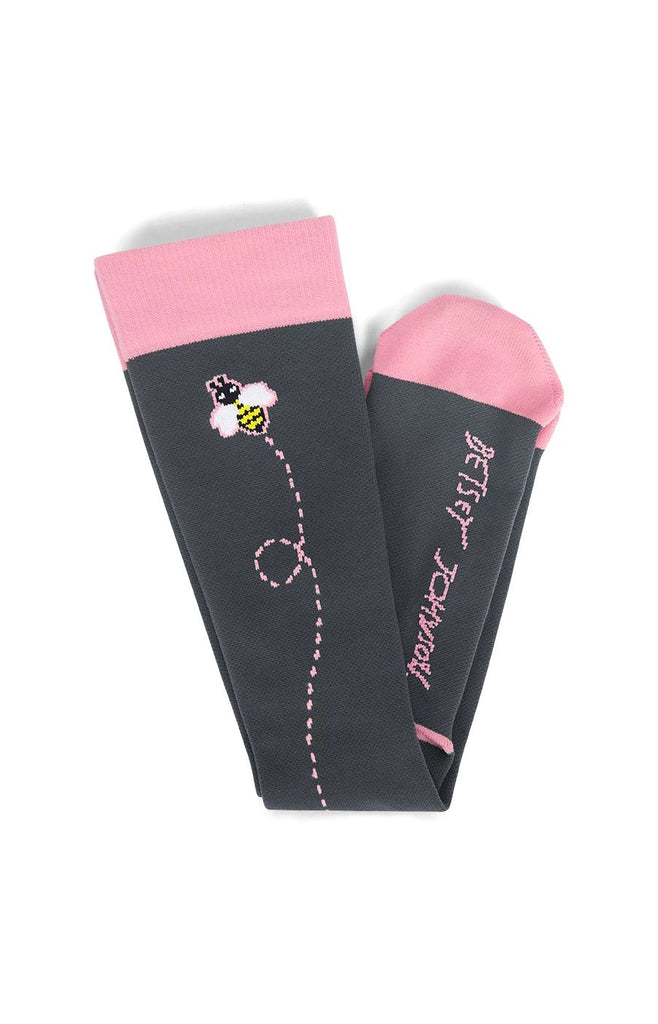 Koi Compression Socks 2-pac Bumble Love - BA179-BLV-M-L by scrub-supply.com