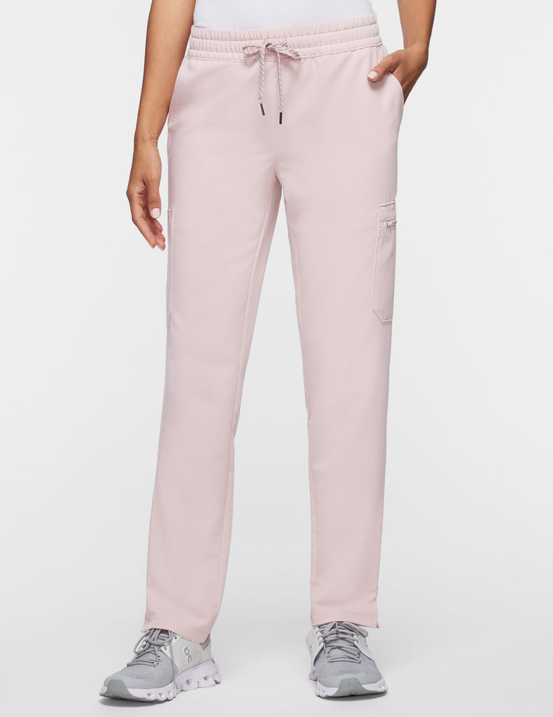 Jaanuu Women's 7-Pocket Scrub Pant Blushing Pink - J95192-BSPW-XL by scrub-supply.com